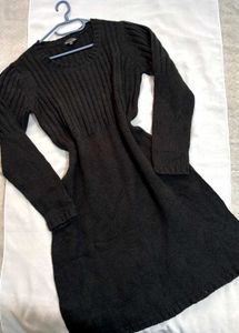 🎀Buy1 Get1 Free Black Sweater Knitted Dress ()