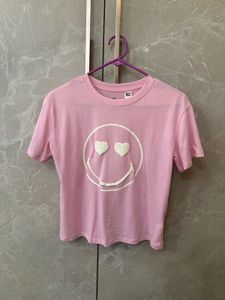 H&M Original Pink Cute T-shirt