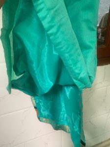 Blue And Sea Green Suit Salwar
