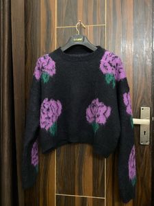 PIGWO Black Turtleneck For Women Knitted Sweater
