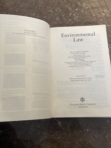 Environmental Law By SC Shastri