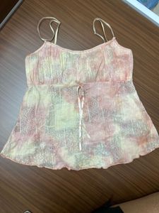 light pink top