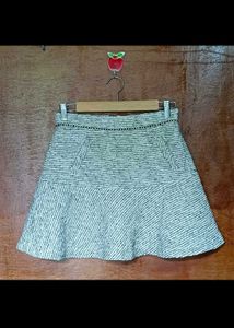 Chic Tweed Skirt cord- Set