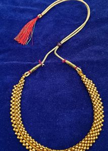 Gold Moti Necklace