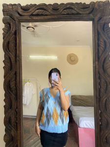Argyle Vest