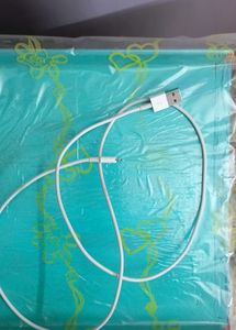 Iphone XS Silicon Cover And Charging Cable