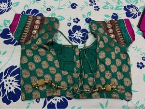 Elegant Purple Embroidered Saree
