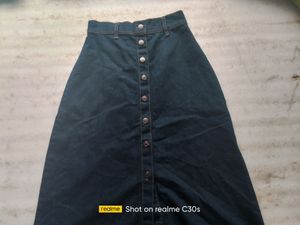 Denim Skirt For Girls