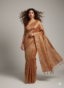 Vintage netted saree