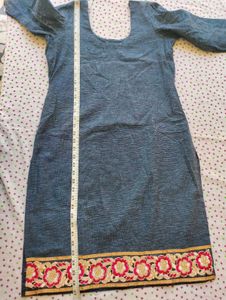 Grey Kurta For Women