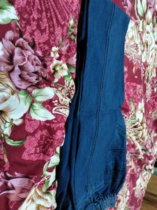 Dark Wash Denim Joggers