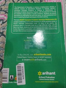 NCERT Exemplar Mathematics XII