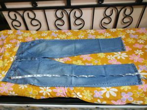 Blue Denim Jeans, Length: 42.5&#34;.