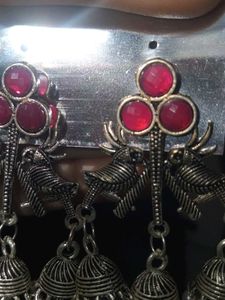 Silver Birds Classy Jhumkass