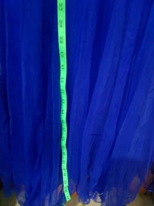 Winning Gown  Of Beauty Pagent Royal Blue