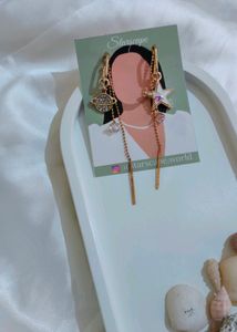 SALE- Saturn and Stars Earrings