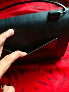 Classic Black Top Handle Bag