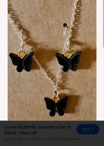 Butterfly Jewelry Set