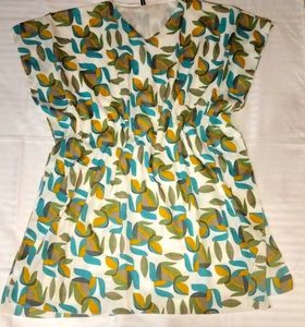 PATTERNED KAFTAN