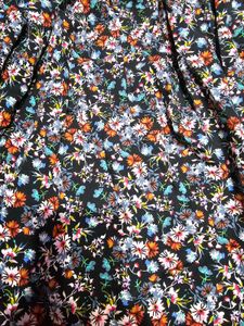 Floral Maxi Dress With Hip Belt