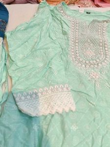 Mint  Kurta Set (Minor Issue)
