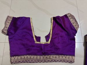 New Saree With Blouse