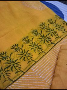 Yellow Dress Material