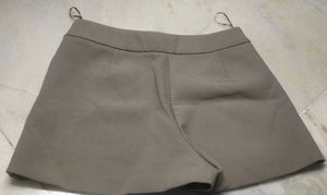 Zara Khaki Skort