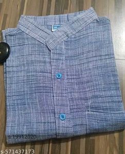 combo of 2 khadi cotton short kurta