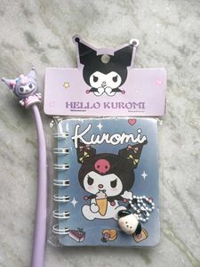 Kuromi Diary And Pen Set 💜💜