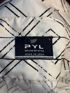 PYL Geometric Print Shirt