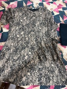 Zara Snake Print Dress
