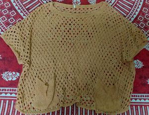 Crochet Peach Top