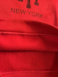 Red sweatshirt light weight for winters