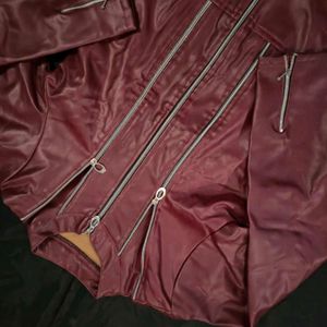 leather jacket | goth