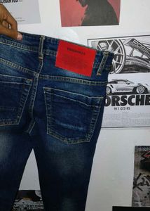 Distressed Denim Jeans
