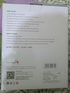 Ikonic me Blaze Hair Dryer Black 🖤