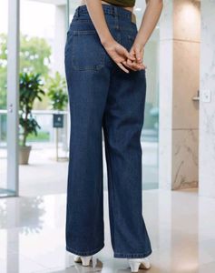 SHEIN Full Length Knee Panelled Straight Fit Jeans