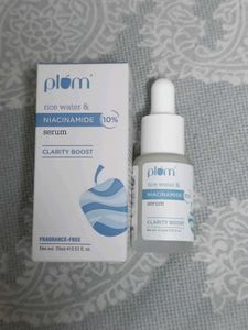 Plum Rice Water And Niacinamide 10% Serum