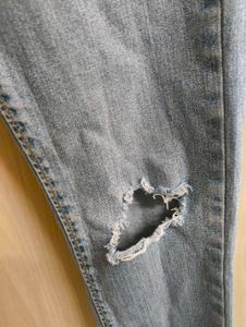 Ripped Light Wash Jeans