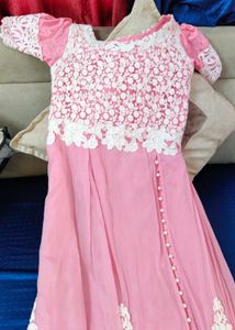 Pink Lace Dress