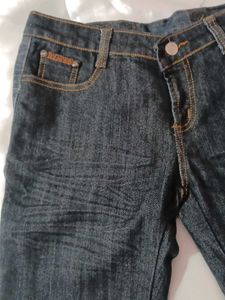 Denim Capri Pants