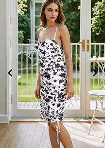 Trendy Animal Print Bodycon Dress