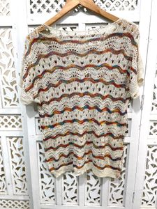 Crochet Knit Top C