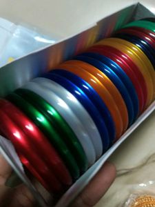 Colorful Bangle Set - New! ( Pack Of 24 )