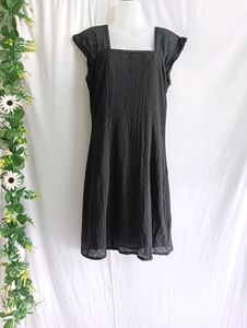 Vintage Lace Black Dress