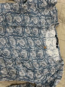 Floral Print Short Top