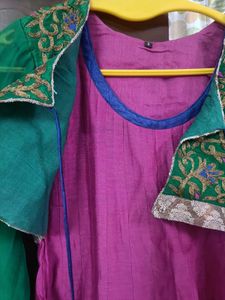 Colorful Embroidered Anarkali