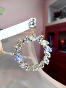 American Diamonds Round Earrings 💎