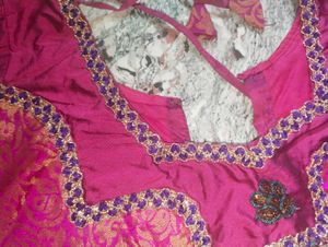 Pink Lehanga With Two Blouses